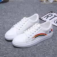 ราคา Fashion Living รองเท้าผ้าใบสีขาวสไตล์เกาหลีรองเทัาผู้หญิง รองเทัาผ้าใบผญ รองเท้า ผ้าใบ หญิงรองเท้าผ้าใบแบบผูกเชือก ทนทานสวย ราคาถูก สวยมากครับส่งเร็วด้วย (13102049166)