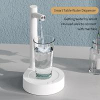 ราคา Intelligent Desktop Water Bottles Dispenser USB Automatic Drinking Water Bottles Pump for 5 Gallon Universal Bottles (19795998107)