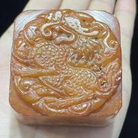 ราคา สะสมสิ่งประดิษฐ์หยกโบราณXiuyu ธรรมชาติหยกโบราณสูงหยกแกะสลักหยกโบราณสินค้าเก่าวัตถุเก่าการตกแต่งแมวน้ำและยูนิคอร์น (19771359656)