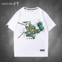 ราคา 2023High quality new style original cotton Teenage Mutant Ninja Turtles T shirt Raphael short sleeved Donatello Schrader TMNT crown clothes Lange peripherals (20164208057)