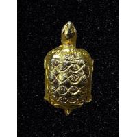 ราคา พญาเต่าเรือน หลวงพ่อทรัพย์ วัดตลุก จ ชัยนาท ปี 2521 เนื้อกะไหล่ทอง (18038771169)