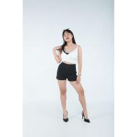 ราคา ขาสั้นผ้าฮานาโกะ ทรงเอวสูงไม่มีขอบ สินค้าพร้อมส่งและมีสินค้าสต๊อก (20154465990)