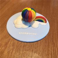 ราคา 40สไตล์ Starbucks ถ้วยฝาปิดถ้วยซิลิโคนเกรดอาหารแบบสร้างสรรค์แก้วน้ำกันฝุ่นแก้วกาแฟ (20007044531)