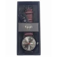 ราคา นาฬิกาTOMI พร้อมกล่อง TM 110ของแท้100 นาฬิกาข้อมือโทมิผู้ชายและผู้หญิง นาฬิกาโทมิ สายหนัง กันน้ำได้ นาฬิกาญี่ปุ่น TW620 (19473772089)