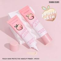ราคา SIVANNA COLORS PEACH SKIN PROTECTIVE MAKEUP PRIMER ไพรเมอร์เบสปรับผิวสว่าง บันนี่บัน (19296506853)