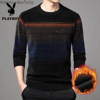 ราคา Thaya Playboy Chenille ฤดูหนาวผู้ชายเสื้อกันหนาว Plus กำมะหยี่หนาชุดชั้นในชายเกาหลีรุ่น Top ถักเสื้อกันหนาว (16813776420)