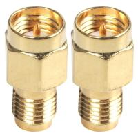 ราคา 2X Durable SMA Male Plug to RP SMA Female RF Coax Adapter Connector (14719668480)
