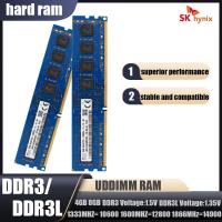 ราคา HYNIX 4GB 8GB DDR3 DDR3L 2RX8 PC310600U12800SDDR3 DDR3L 1333MHZ1600MHZคอมพิวเตอร์ส่วนบุคคลเดสก์ท็อปแรมหน่วยความจำสำหรับเดสก์ท็อป UDIMM (21093451266)