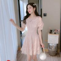 ราคา เดรสลูกไม้เปิดไหล่ใหม่ฤดูร้อน2022 (13173967173)