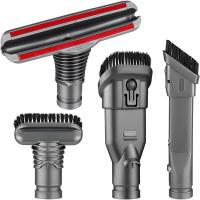ราคา 4 Pack Replacement Attachments Tools Kit for Dyson V6 DC35 DC44 DC58 Attachments Home Cleaning Tools Brush (17402223280)