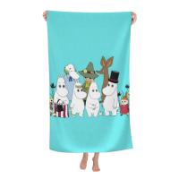 ราคา ในสต็อก Moomin ผ้าขนหนูชายหาดคุณภาพสูง 130 80ซม ผ้าขนหนูชายหาดไมโครไฟเบอร์ขนาดใหญ่สำหรับการเดินทางผ้าขนหนูแห้งเร็วสำหรับนักว่ายน้ำผ้าขนหนูชายหาดกันทรายสำหรับผู้หญิงผู้ชายเด็กผู้หญิงผ้าขนหนูดูดซับพิเศ 