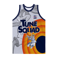 ราคา Jersey Movie Space Tune Squad เสื้อบาสเก็ตบอลเสื้อกีฬาแขนกุด (16450710850)