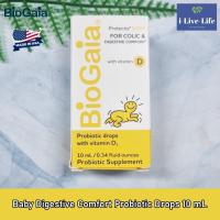 ราคา อาหารเสริมโปรไบโอติก แบบน้ำ สำหรับเด็ก Baby Digestive Comfort Probiotic Drops 5 or 10 mL BioGaia (21277594993)