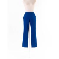 ราคา Zara กางเกงขายาวสีน้ำเงินตะขอซิปหน้า ป้ายแบรนด์ระบุไซส์ EUR 34 Preloved (20614574805)