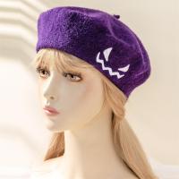 ราคา Versatile Casual Wool Warm Felt Hat Knitted Cap Felt Hat Pumpkin Beret Womens Wool Beret Knitted Hat (20319046817)