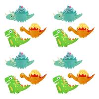 ราคา ไดโนเสาร์สัตว์การ์ตูนเค้กสามมิติตกแต่งโต๊ะอาหารว่างคำอธิบาย ที่แต่งหน้าคัพเค้กไดโนเสาร์ เหมาะสำหรับไดโนเสาร์ของคุณวันเกิดสำหรับเด็กปาร์ตี้ในชั้นเรียนปาร์ตี้งานเลี้ยงฉลองทารกการจัดเลี้ยงน้ำชายามบ่ายที่