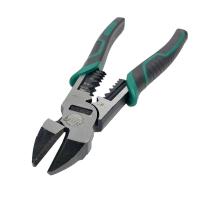 ราคา TUOSEN คีมช่างไฟ อเนกประสงค์ CR V ปากแหลม ปากเฉียง ปากจระเข้ คีมปอกสายไฟ จับ ตัด หนีบ ขัน ย้ำ (20099027436)