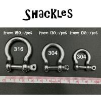 ราคา Shackles ตะขอเกี่ยวของอเนกประสงค์ สามารถใช้กับ housing กล้องได้เช่น housing gopro TG etc สำหรับใช้กับน้ำทะเล (13481625890)