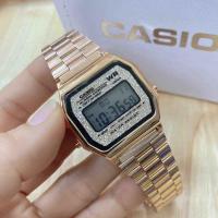 ราคา DD Watch นาฬิกา casioนาฬิกาข้อมือแฟชั่่นผู้หญิง นาฬิกาข้อมือดิจิตอล รุ่น B640WC 5A กันน้ำสายเลส ไม่ต้องตัดสาย ปรับได้เอง (19558776913)