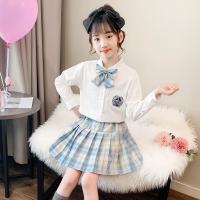 ราคา ชุดสูทกะลาสีเรือสำหรับเด็กผู้หญิงชุดกระโปรงเครื่องแบบ JK นักเรียนชั้นประถมศึกษากระโปรงฤดูร้อน10แบบ12ปีของแท้สไตล์นักศึกษาปี CVVS7414 (13084757985)