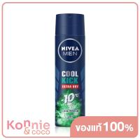 ราคา NIVEA Men Cool Kick Spray Cool Fresh 150ml (14744378457)