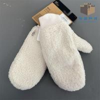 ราคา High end spot autumn and winter TheNorthFace northern mens and womens outdoor sports warm wear resistant lambswool gloves 5FWB (20105214552)