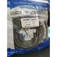 ราคา Cable HDMI V 1 4 ยาว 15 เมตร สายส่งสัญญาณ HDMI M M TOP TECH สายถักดำ TP88 (20072183008)