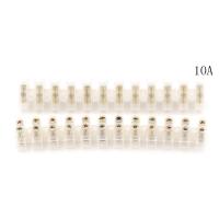 ราคา HITN 2pcs screw Terminal Barrier Connector สายไฟเชื่อมต่อไฟฟ้า12ตำแหน่ง10A 20A 30A 3A 6A Barrier TERMINAL STRIP BLOCK (19744443725)