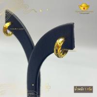 ราคา โต๊ะกังกรุงเทพ ต่างหูห่วง ตัดลาย ต่างหูทองคำแท้ น้ำหนัก 1 กรัม พร้อมส่ง ขายได้ จำนำได้ มีใบรับประกัน (21269242668)