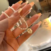 ราคา ไวน์ Rose Pearl Necklace สำหรับผู้หญิง หรูหราแบบฝรั่งเศส ออกแบบพรีเมี่ยม อุปกรณ์เสริมโซ่ไหปลาร้า (16887706570)
