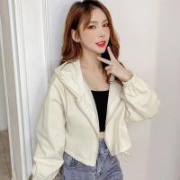 ราคา VESTLINE เสื้อกันหนาว เสื้อแจ็คเกตผญ เสื้อกันหนาวผญ โค้ทมีหมวกคลุมสำหรับผู้หญิง ซิปคลุมด้วยผ้าแฟชั่นสไตล์เกาหลี 2022 ใหม่ 122004 (16502335703)