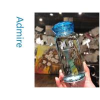 ราคา พร้อมส่ง ขวดแก้วคริสตัล กระบอกน้ำแก้วแบบใส ขวดแก้วใส กระบอกแก้วน้ำ 350ml ขวดแก้วใส่น้ำดื่มพกพา แก้วน้ำ แก้วน้ำแฟชั่น ราคาถูก (13903292629)