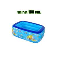 ราคา สระว่ายน้ำเป่าลม สระเป่าลม สระน้ำเด็ก สระว่ายน้ำเด็ก สระน้ำเป่าลม Inflatable pool แบบ2ชั้นและ3ชั้น มีหลายขนาด พร้อมปัมป์ลมไฟฟ้า (7114470019)