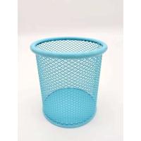 ราคา พร้อมส่ง ตระกร้า กระป๋องใส่ปากกาดินสอ ที่ใส่ปากกา ทรงกลม กล่องใส่เครื่องเขียน กล่องอเนกประสงค์ กล่องเหล็ก (5224654347)