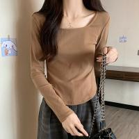 ราคา Psion คอลเลคชั่นใหม่ เสื้อยืดแขนยาว เสื้อแขนยาวคอกว้าง ผ้ายืดเนื้อนิ่มเด้งใส่สบาย เข้ารูปสวยมากแก (19147742529)