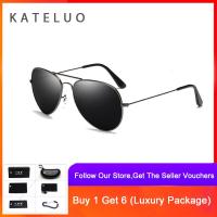 ราคา KATELUO ยี่ห้อ P Olarized แว่นกันแดดผู้ชายนักบินอลูมิเนียมชายคลาสสิกอาทิตย์แว่นตาชายอุปกรณ์แว่นตาสำหรับผู้ชาย o culos K3025 (19650903692)