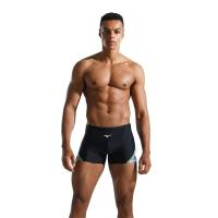 ราคา Mizuno กางเกงว่ายน้ำแบบบ็ิอกเซอร์ผู้ชายมืออาชีพยืดหยุ่นขนาดใหญ่ Quick Drying Anti Embarrassing ว่ายน้ำพุร้อนกางเกงว่ายน้ำอุปกรณ์ (17751762772)