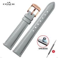 ราคา ใช้แทน สายนาฬิกา สายนาฬิกาหนังแท้ COACH สายนาฬิกาผู้หญิง boyfrien ชั้นบนสุดสายหนังวัว 12 มม 20 มม (18981536544)