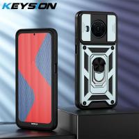 ราคา KEYSION เคสสำหรับ NOKIA กันกระแทก X100 5G C30 C20 C10สไลด์ C1ป้องกันเลนส์กล้องขาตั้งโทรศัพท์โทรศัพท์เคสสำหรับโนเกีย G10 G20 (17112061938)