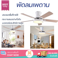 ราคา รุ่นใหม่ล่าสุด พัดลม พัดลมเพดาน EILON โคมไฟพัดลมเพดาน ZW 0025 ขาว ดีไซน์สวยงาม สะดุดตา ทนทาน รองรับมาตรฐาน มอก จัดส่งฟรีทั่วประเทศ (7819990087)