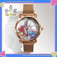 ราคา QIC Girl Cute Cartoon Animal Casual Magnet Buckle Quartz Watch for BTS Fans Campus (20917937749)