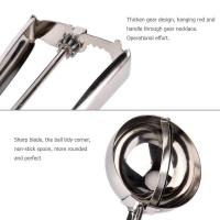 ราคา Freshyware ที่ตักไอศครีม คุณภาพส่งออก ที่ตักไอศกรีม ที่ตักไอติม ขนาด 6 cm เหมาะกับ ร้านไอศครีม รถเข็นไอติม กะทิ ร้านอาหาร ร้านกาแฟ หมูกะทะ ชาบู บุฟเฟต์ Buffet ติ่มซำ สเต๊ก ปิ้งย่าง ice cream scoop (43