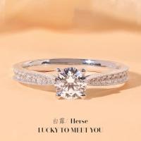 ราคา กระเบื้องโมเสคเคลือบ Pt950สำหรับผู้หญิงแหวนเพชรแหวนหมั้น แต่งงานเพชรยุโรปและอเมริกา1กะรัต (21291052822)