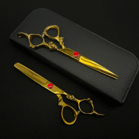 ราคา ชุดกรรไกรตัดผมญี่ปุ่นทำมืออุปกรณ์สำหรับช่างตัดผม กรรไกรตัดผมมืออาชีพ (21286244565)