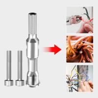 ราคา 1ชิ้น Automatic Wire Stripper Stranding เครื่องมือ Universal Wire Stripper สายไฟ Stripping Stranded Connector ช่างไฟฟ้าสว่าน (15965719878)