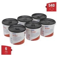 ราคา WYPALL แผ่นเช็ด แบบเปียก พร้อมถังมีฝาปิด ไวป์ออลล์ คลีนนิ่ง ไวเปอร์ รหัสสินค้า 7775 สินค้าคิมเบอร์ลี่ย์ คล๊าค สีเขียว กล่องละ 6 ม้วน ม้วนละ 90 แผ่น (21179642992)