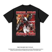 ราคา คอลูกเรือSPORTS STARเสื้อยืดคอกลม แขนสั้น พิมพ์ลาย NBA Michael Jordan Fan สไตล์วินเทจ อเมริกัน สําหรับผู้ชาย และผู้หญิงa (20648310414)