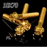 ราคา น็อตสแตนเลส 304 สีทองแบบหัวเจาะ ขนาด M6 เบอร์10 ราคาต่อตัว แบบมีบ่าและไม่มีบ่าขนาด 10X10 ถึง 90 น็อตสแตนเลส หัวเจาะ เกรียวดีได้มาตร์ฐาน (2950724242)
