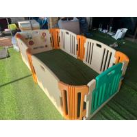 ราคา รั้วกั้นเด็ก คอกกั้นเด็ก EDUPLAY รุ่น Happy Baby Room สีส้มเขียว Size M มือ2 ญี่ปุ่น (20164352579)