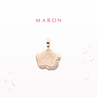 ราคา MARON Happy Me Pendant สร้อยคอเงินแท้ จี้ตัวอักษร ฝังพลอยเพทาย (17885364256)